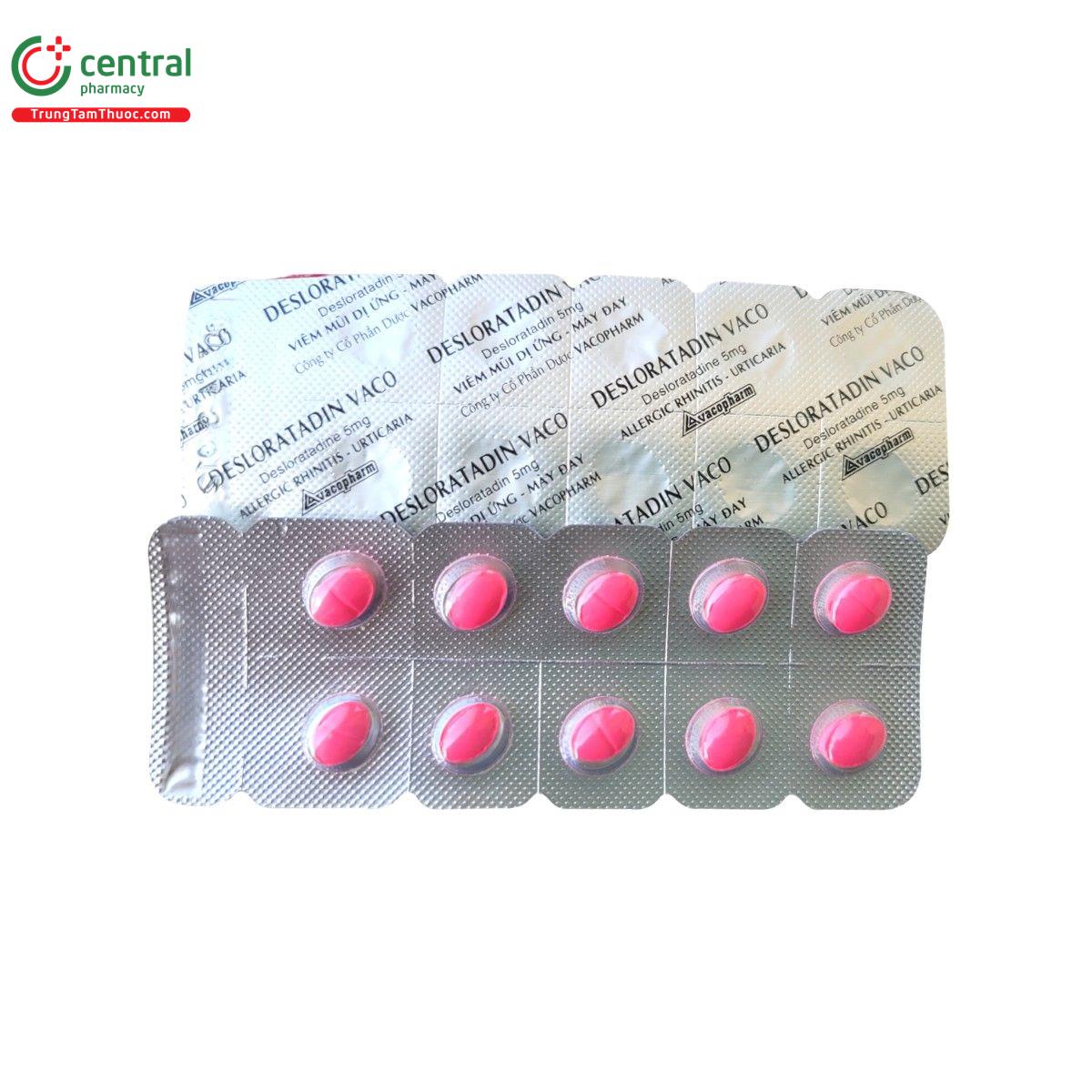 thuoc desloratadin vaco 5mg 2 K4648 thuoc desloratadin vaco 5mg 2 K4648