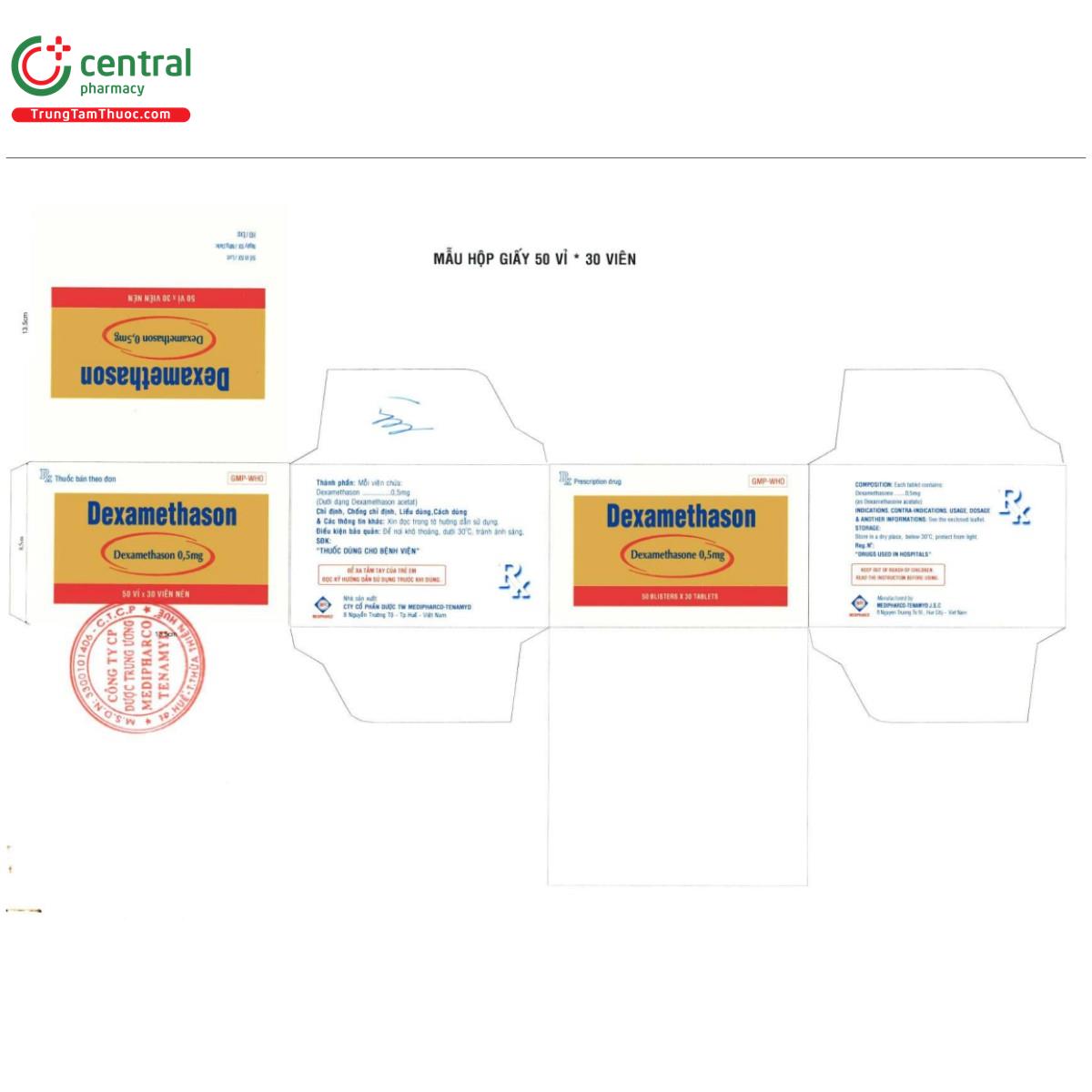 thuoc dexamethason 0 5mg medipharco 6 V8255