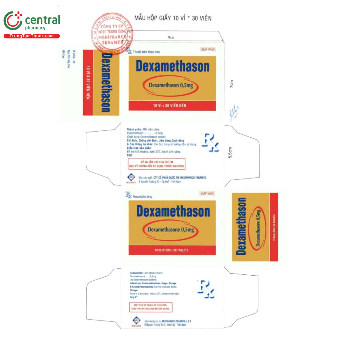 thuoc dexamethason 0 5mg medipharco 7 O5515