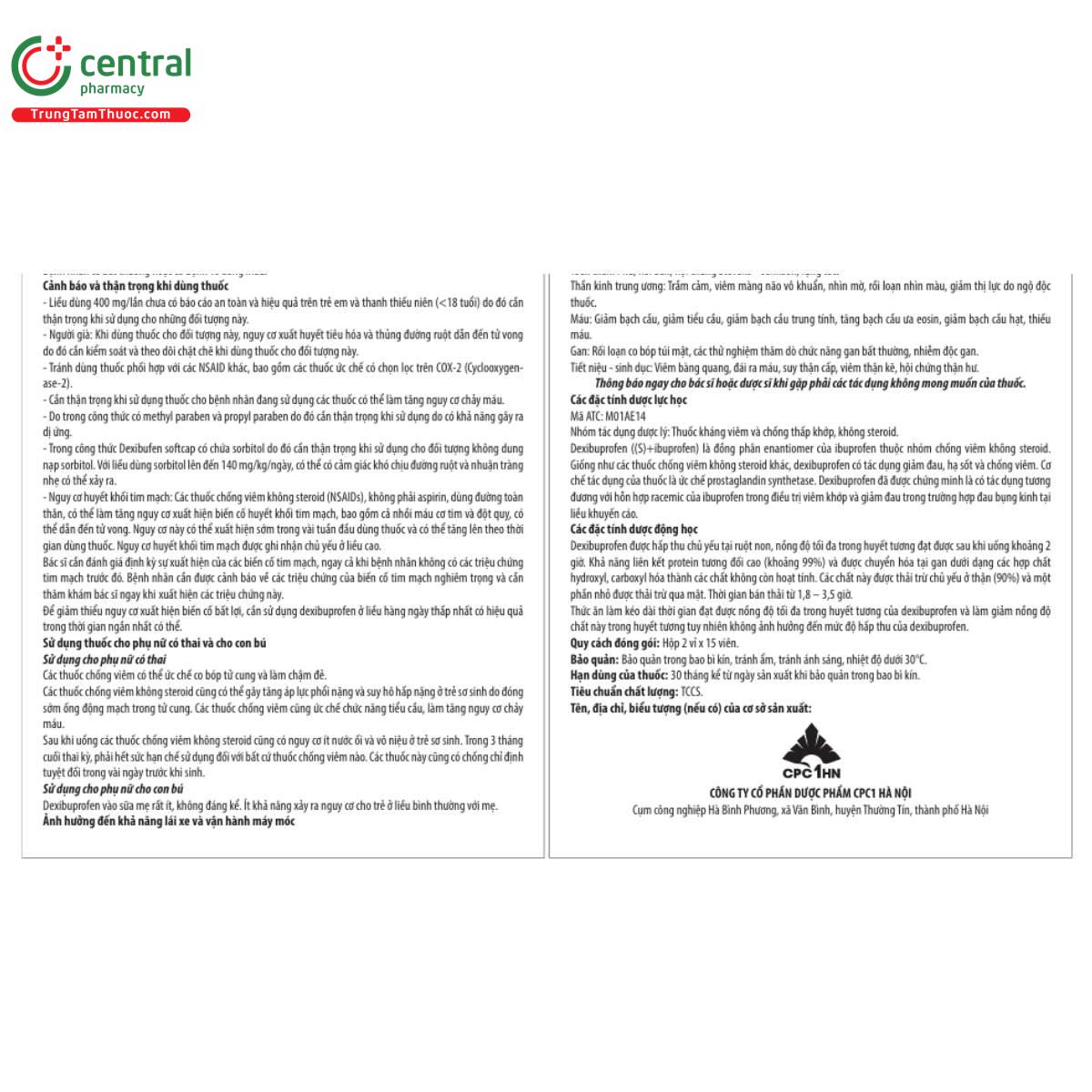 thuoc dexibufen softcap 9 M5652