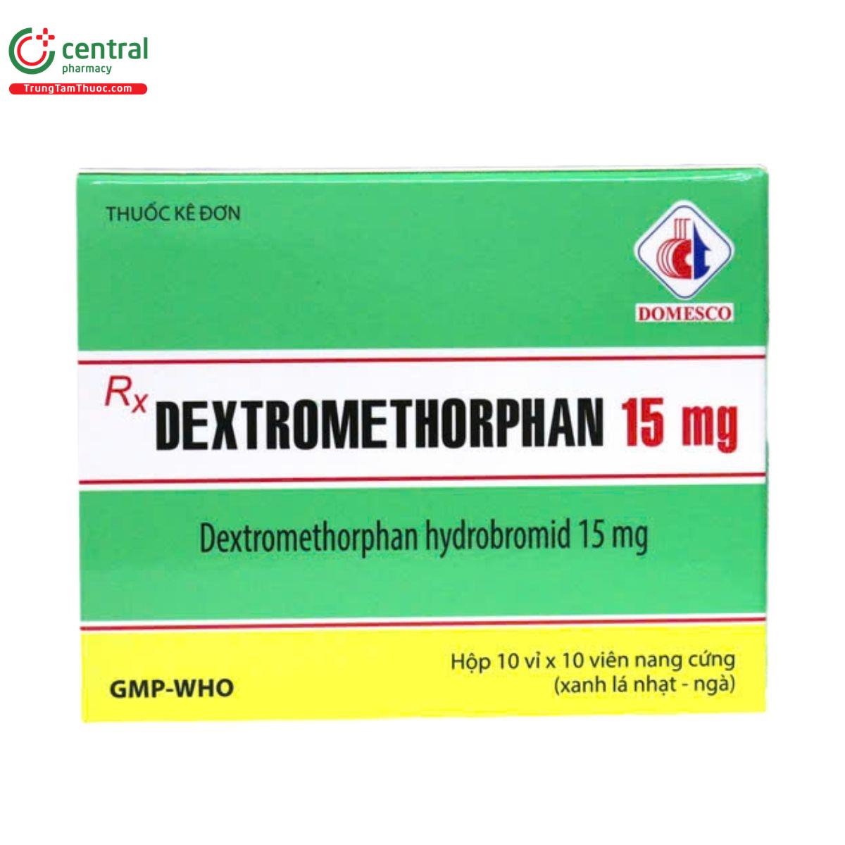 thuoc dextromethorphan 15mg domesco hop 100 vien 2 F2057
