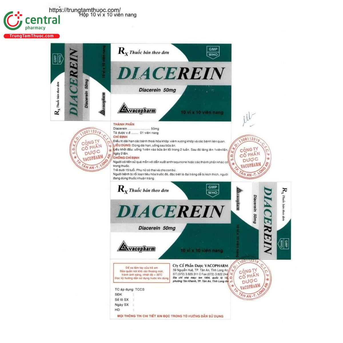 thuoc diacerein 50mg vacopharm 2 O6427 thuoc diacerein 50mg vacopharm 2 O6427