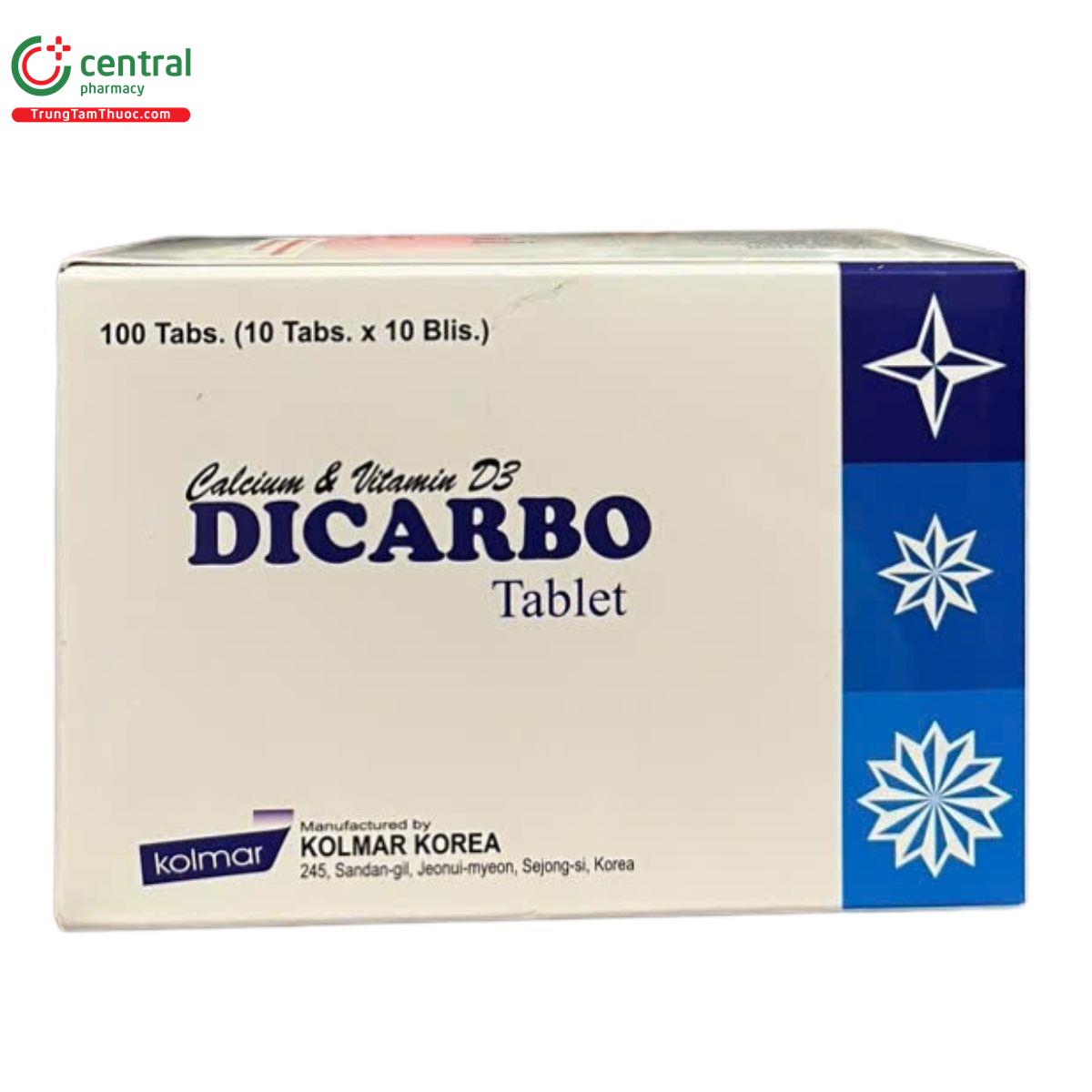 thuoc dicarbo tablet 6 V8423