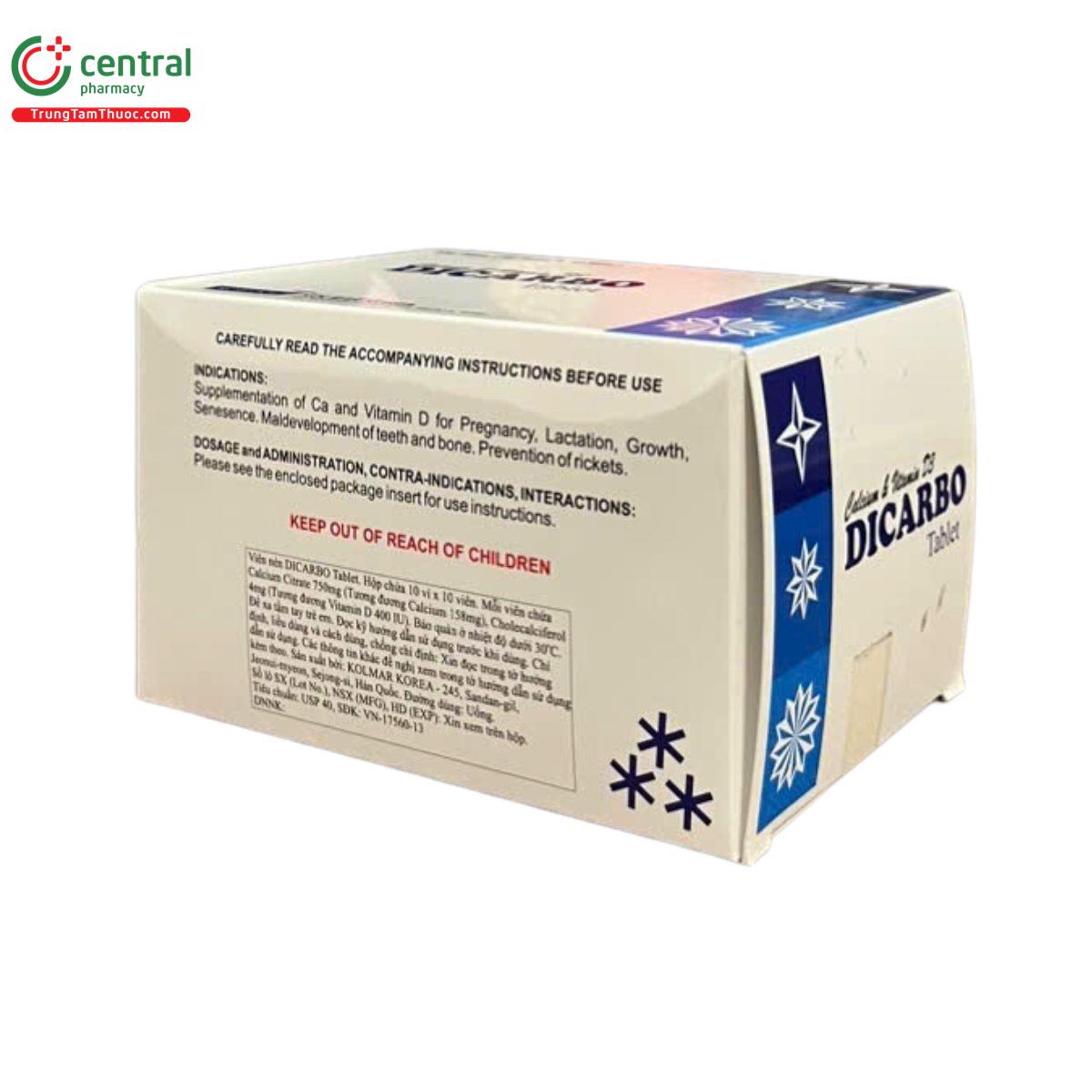 thuoc dicarbo tablet 9 K4138