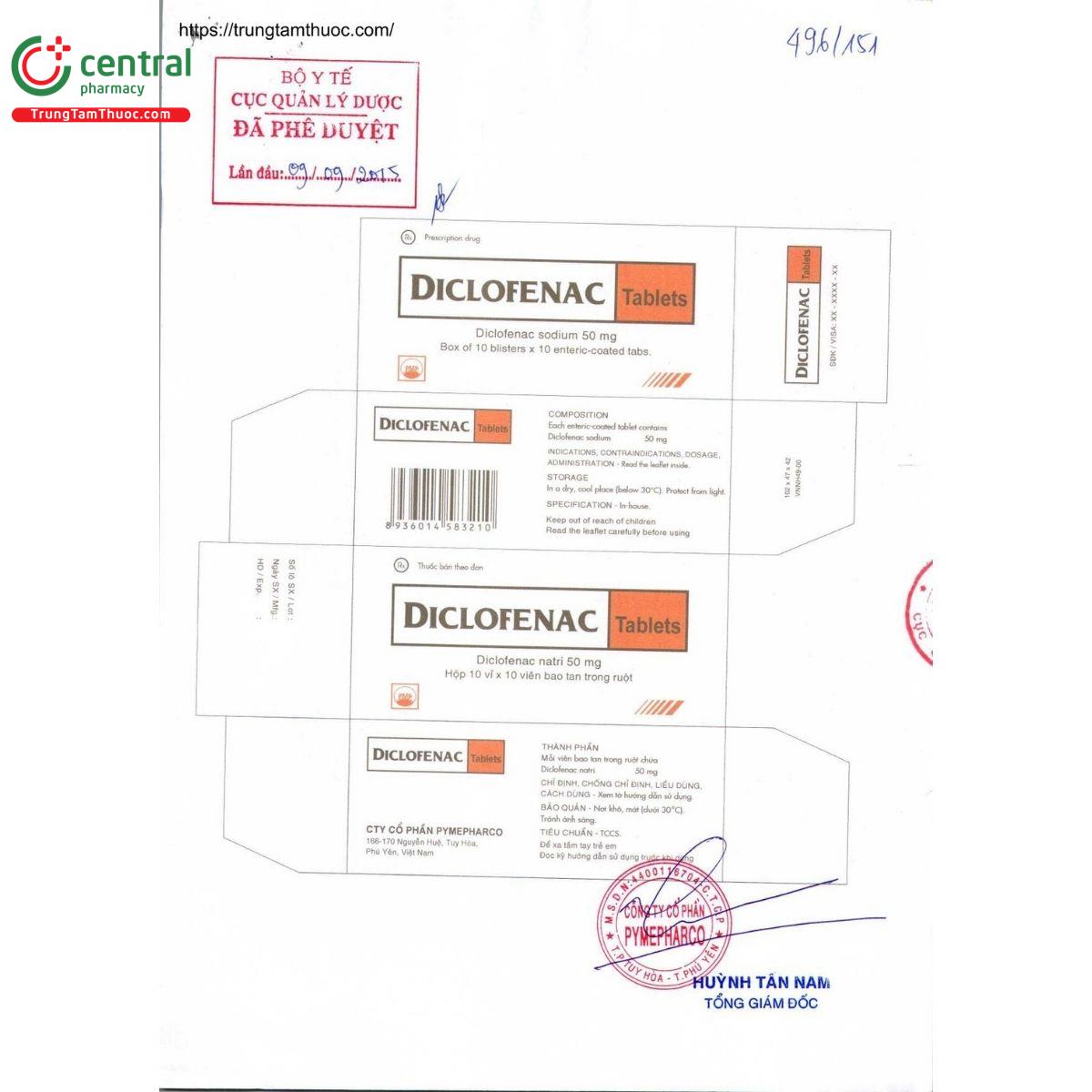 thuoc diclofenac tablets 50mg pymepharco 3 S7674 thuoc diclofenac tablets 50mg pymepharco 3 S7674