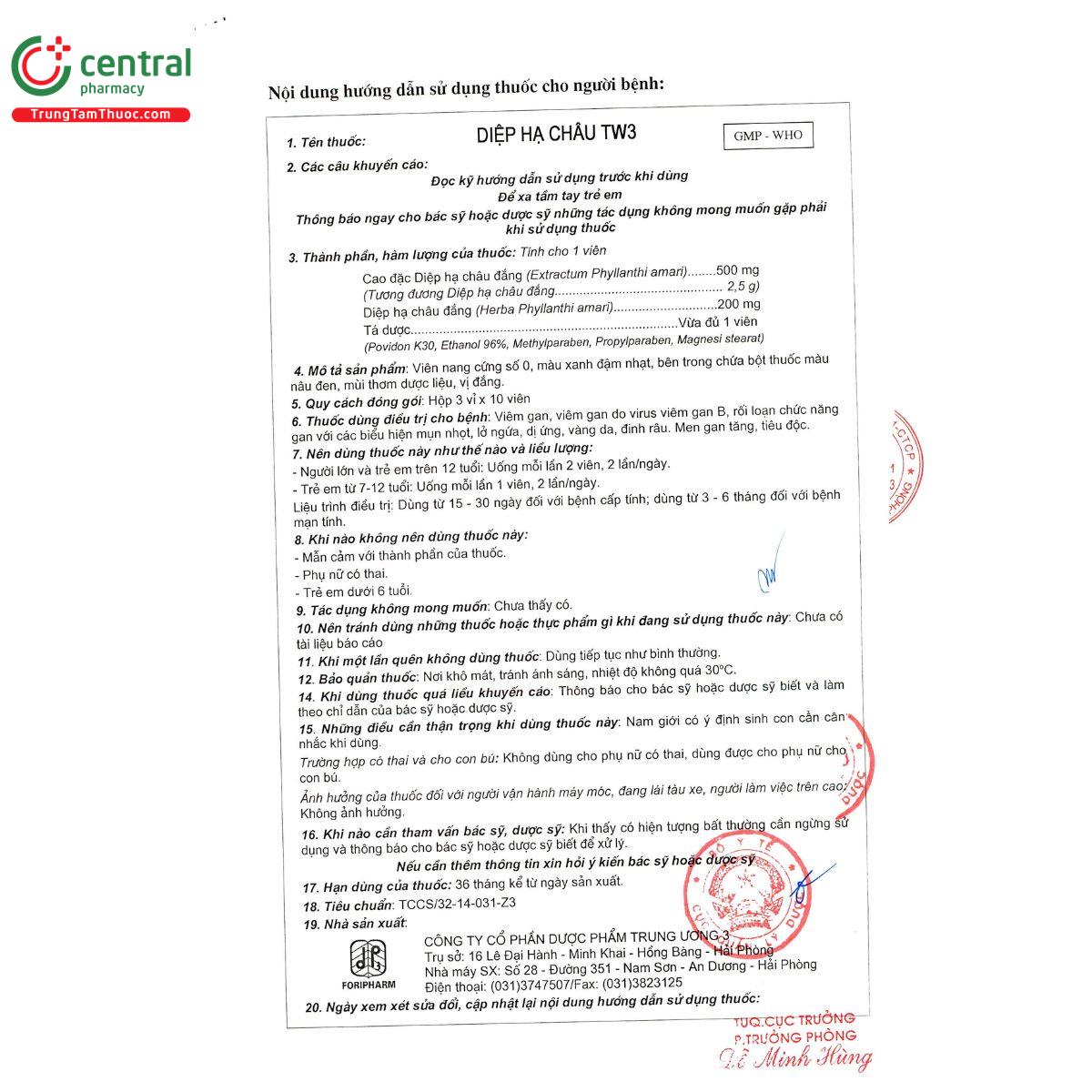 thuoc diep ha chau tw3 5 D1602 thuoc diep ha chau tw3 5 D1602