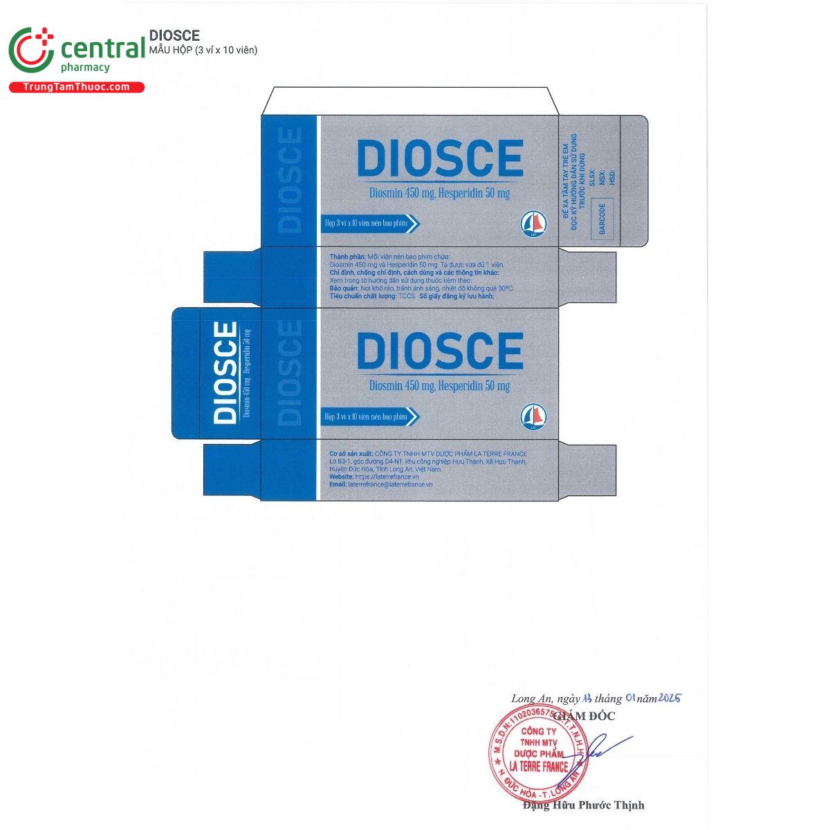 thuoc diosce G2183 thuoc diosce G2183
