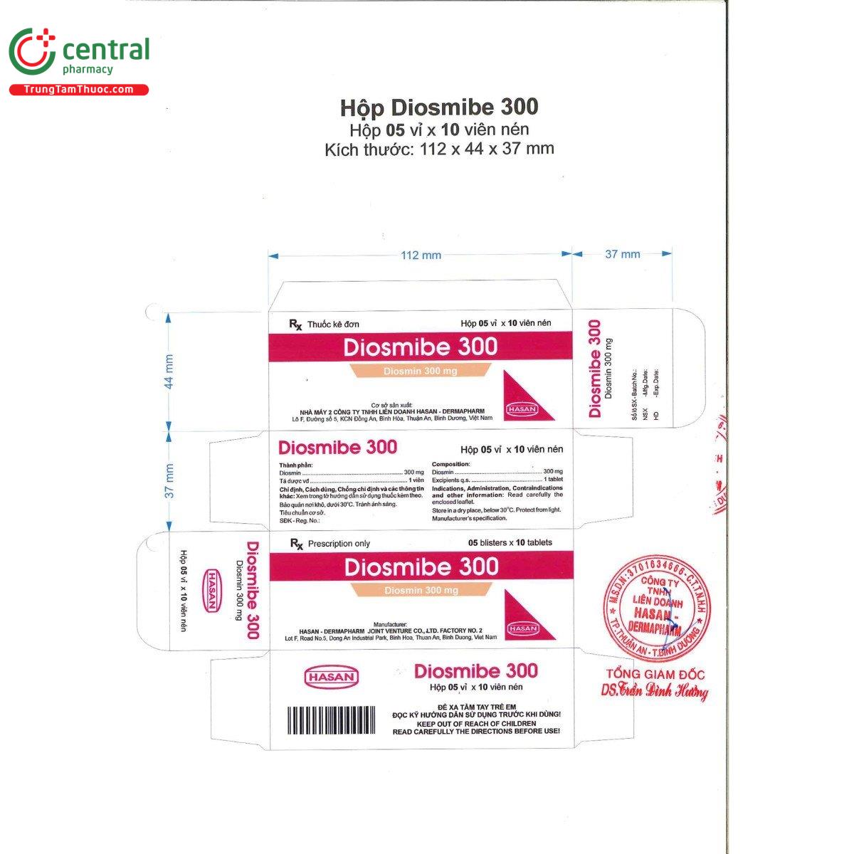 thuoc diosmibe 300mg 2 D1710