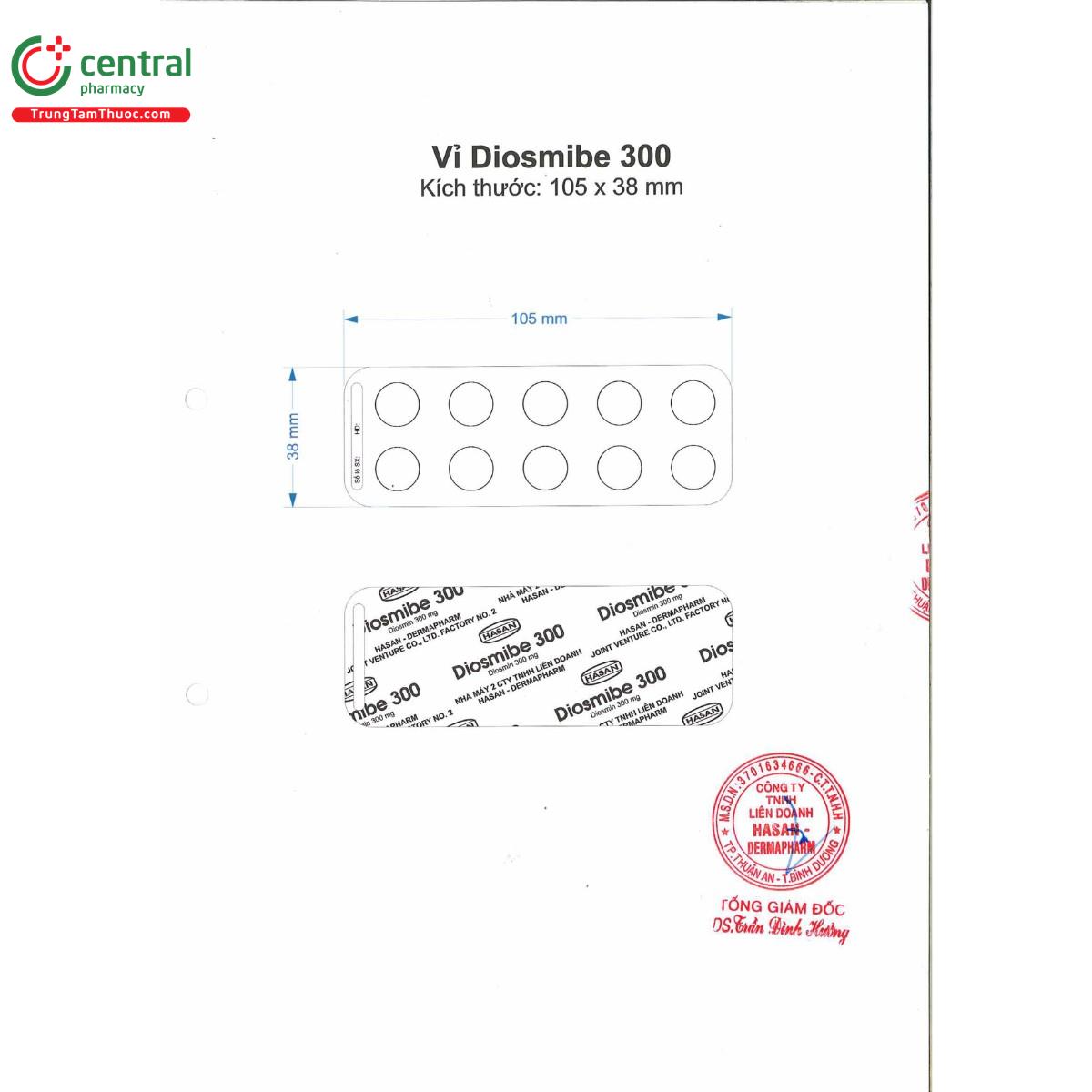 thuoc diosmibe 300mg 4 L4030