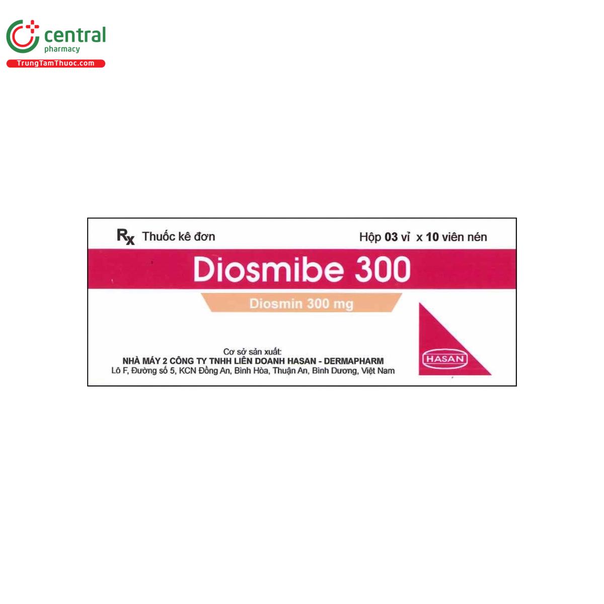 thuoc diosmibe 300mg A0546