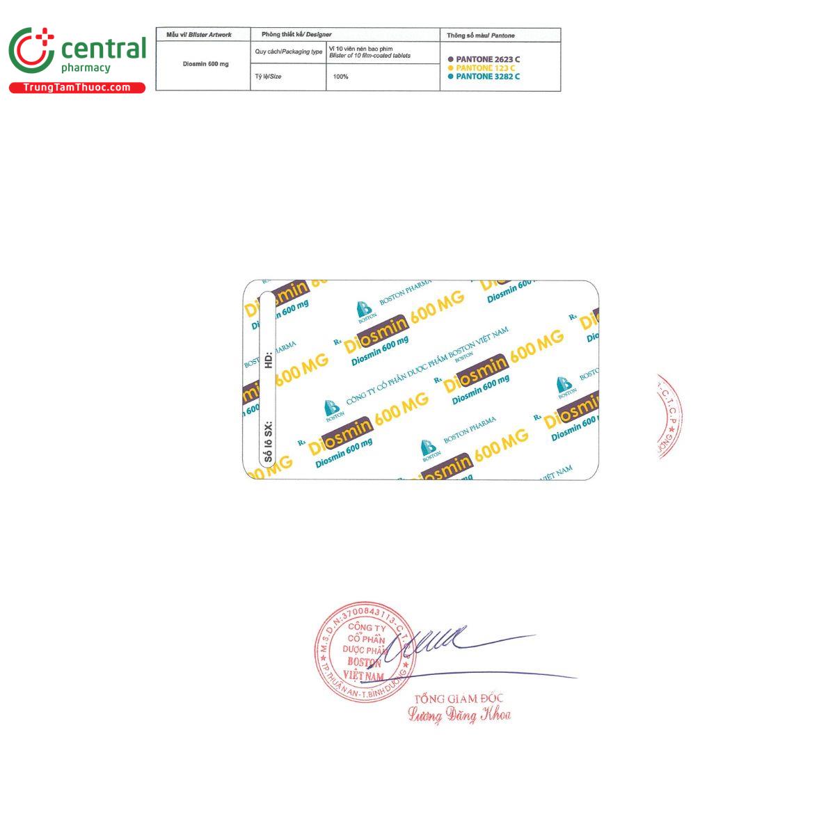 thuoc diosmin 600mg boston pharma 3 D1268