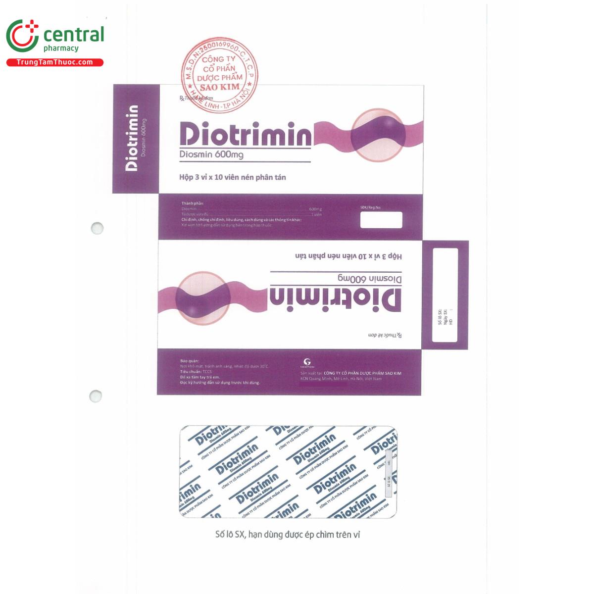 thuoc diotrimin 600mg 2 N5746 thuoc diotrimin 600mg 2 N5746