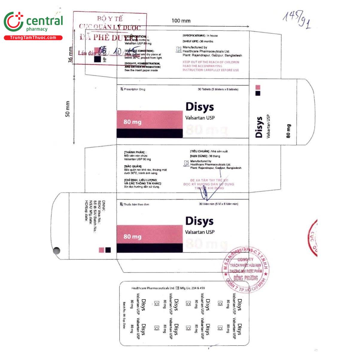 thuoc disys 80mg 7 U8046 thuoc disys 80mg 7 U8046