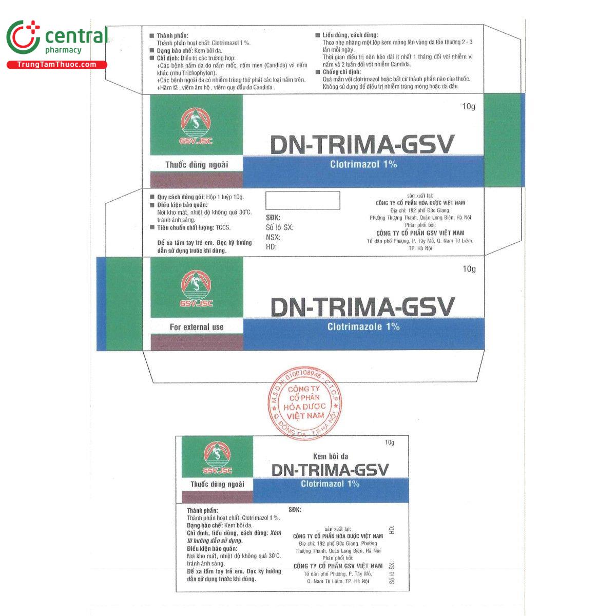 thuoc dn trima gsv 1 2 R7022 thuoc dn trima gsv 1 2 R7022