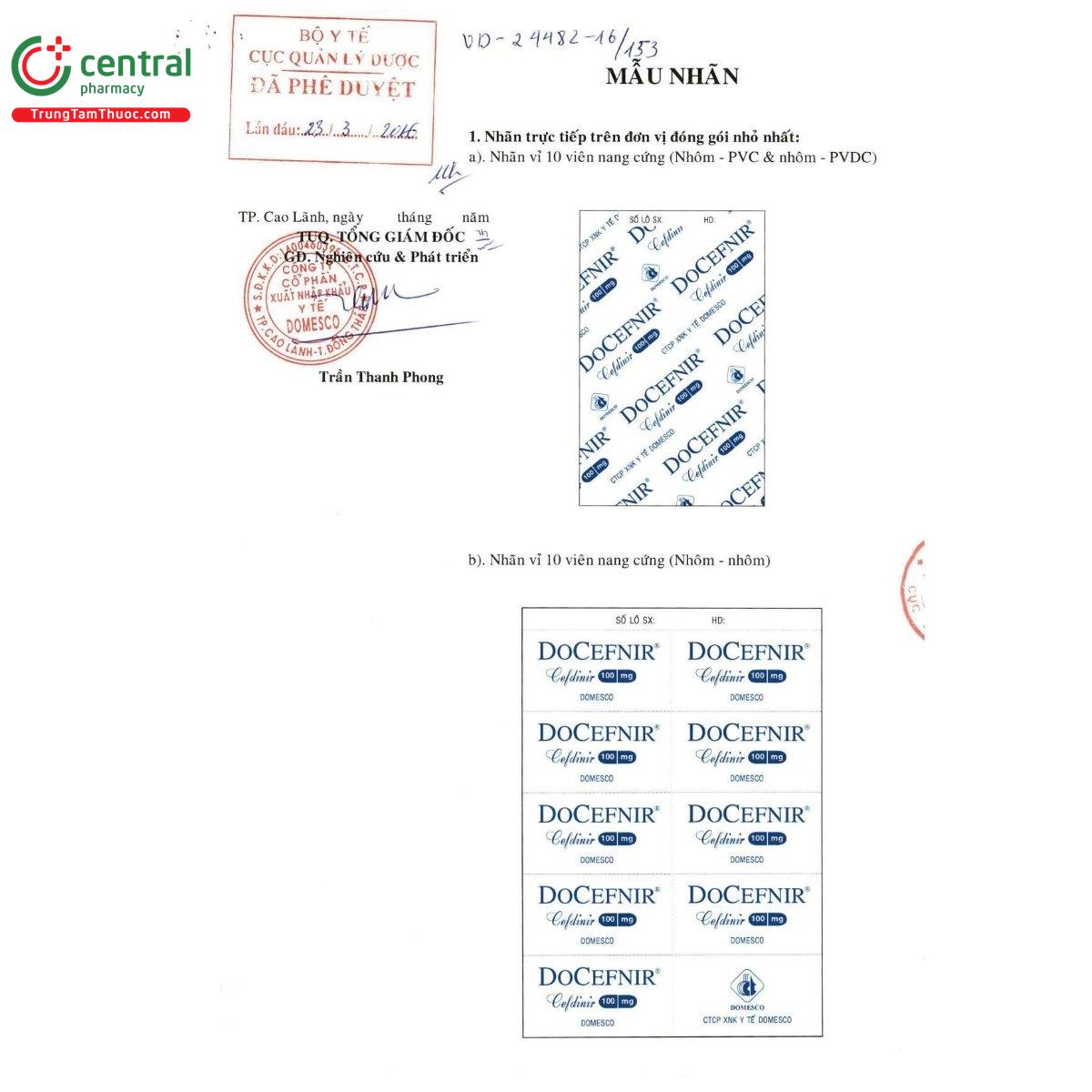 thuoc docefnir 100mg 2 K4638 thuoc docefnir 100mg 2 K4638