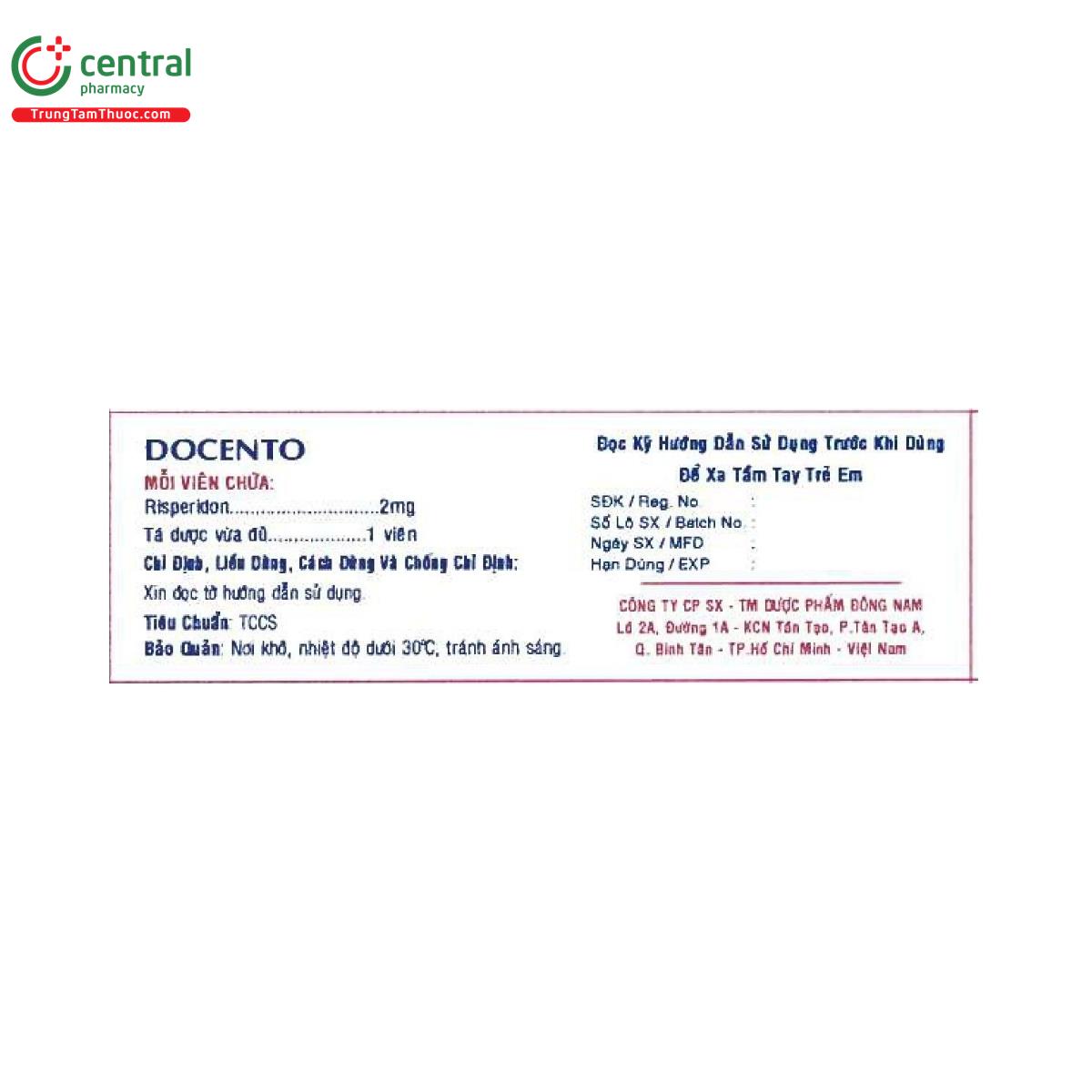 thuoc docento 2mg 3 K4620 thuoc docento 2mg 3 K4620