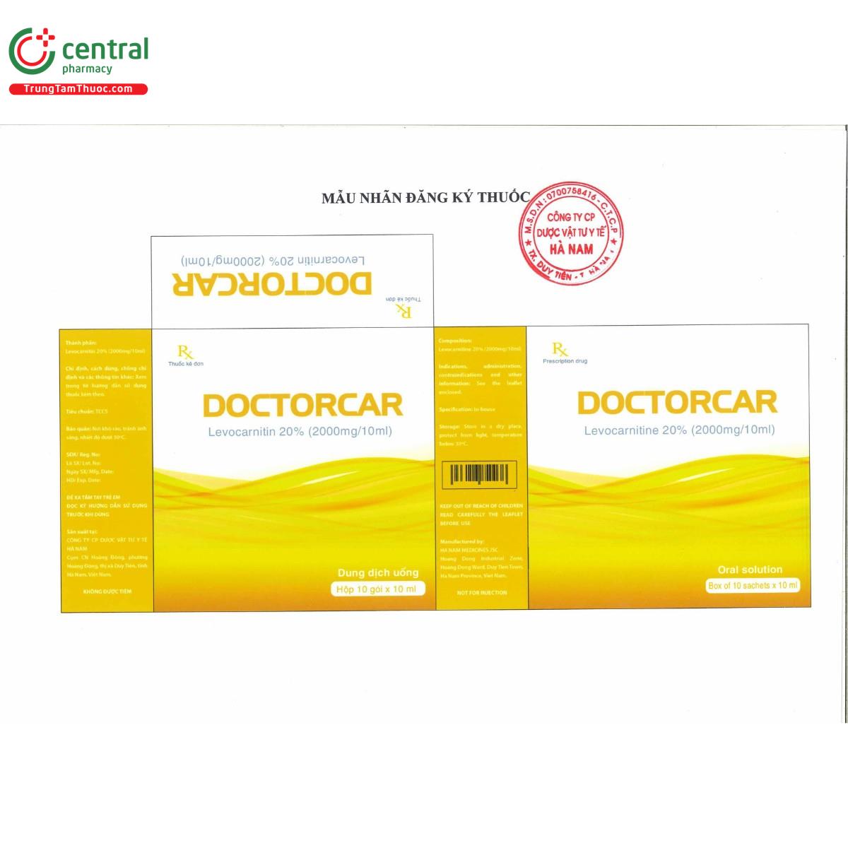 thuoc doctorcar 2000mg 10ml 10 J3244