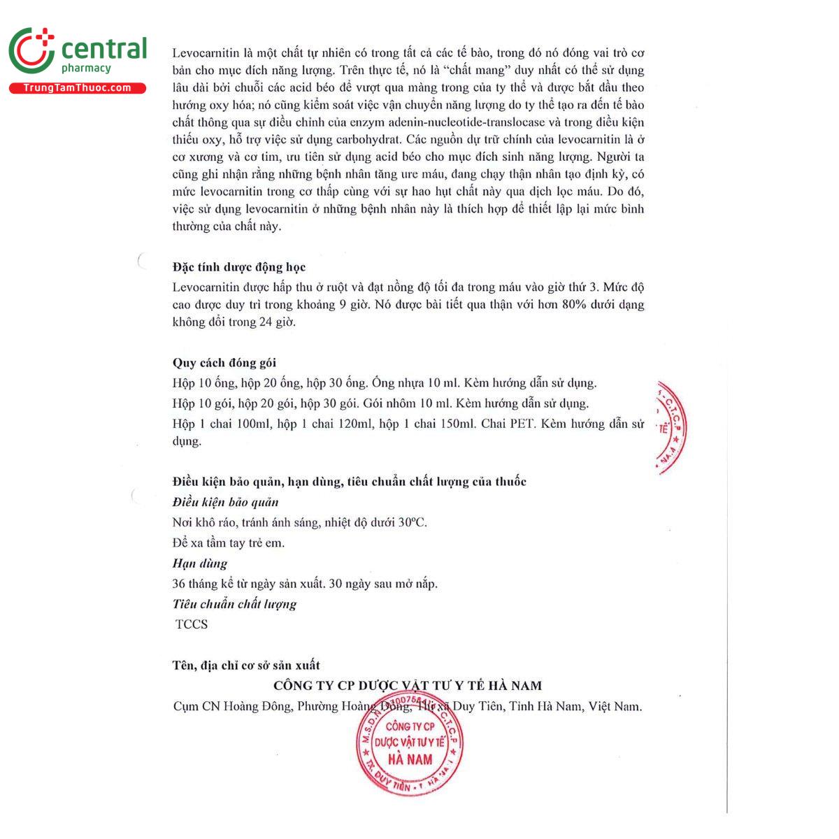 thuoc doctorcar 2000mg 10ml 16 G2476