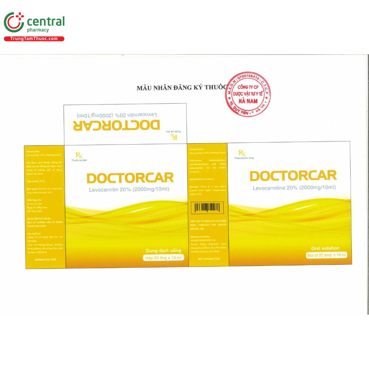 thuoc doctorcar 2000mg 10ml 8 Q6056