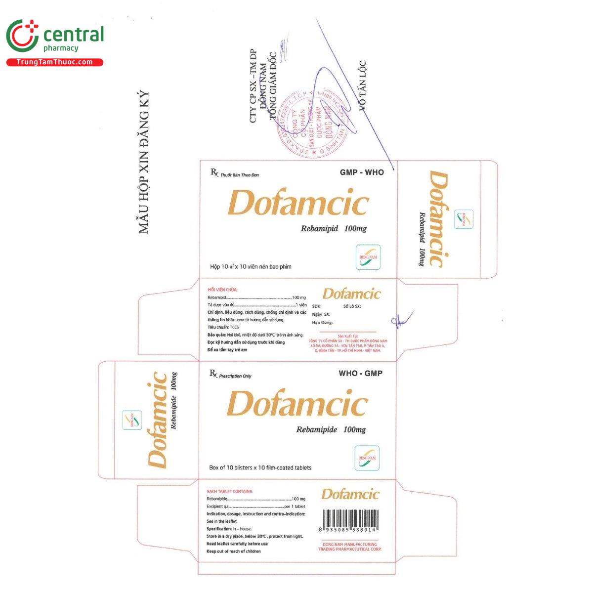 thuoc dofamcic 100mg 6 S7344 thuoc dofamcic 100mg 6 S7344