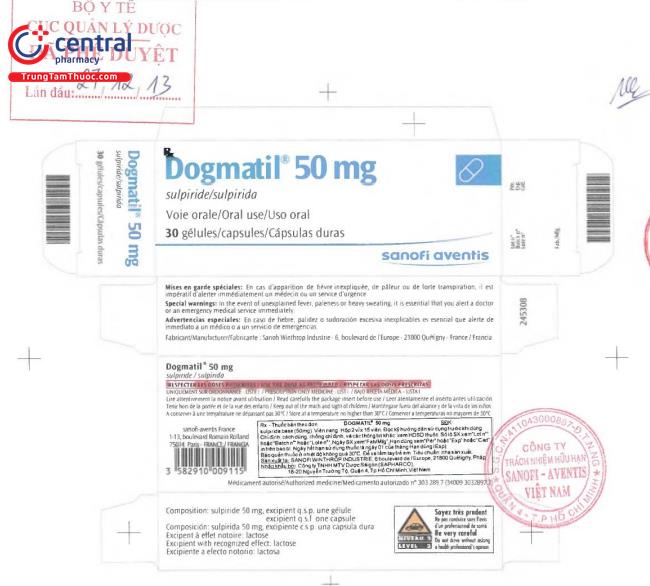 thuoc dogatamil 50mg 10 G2548