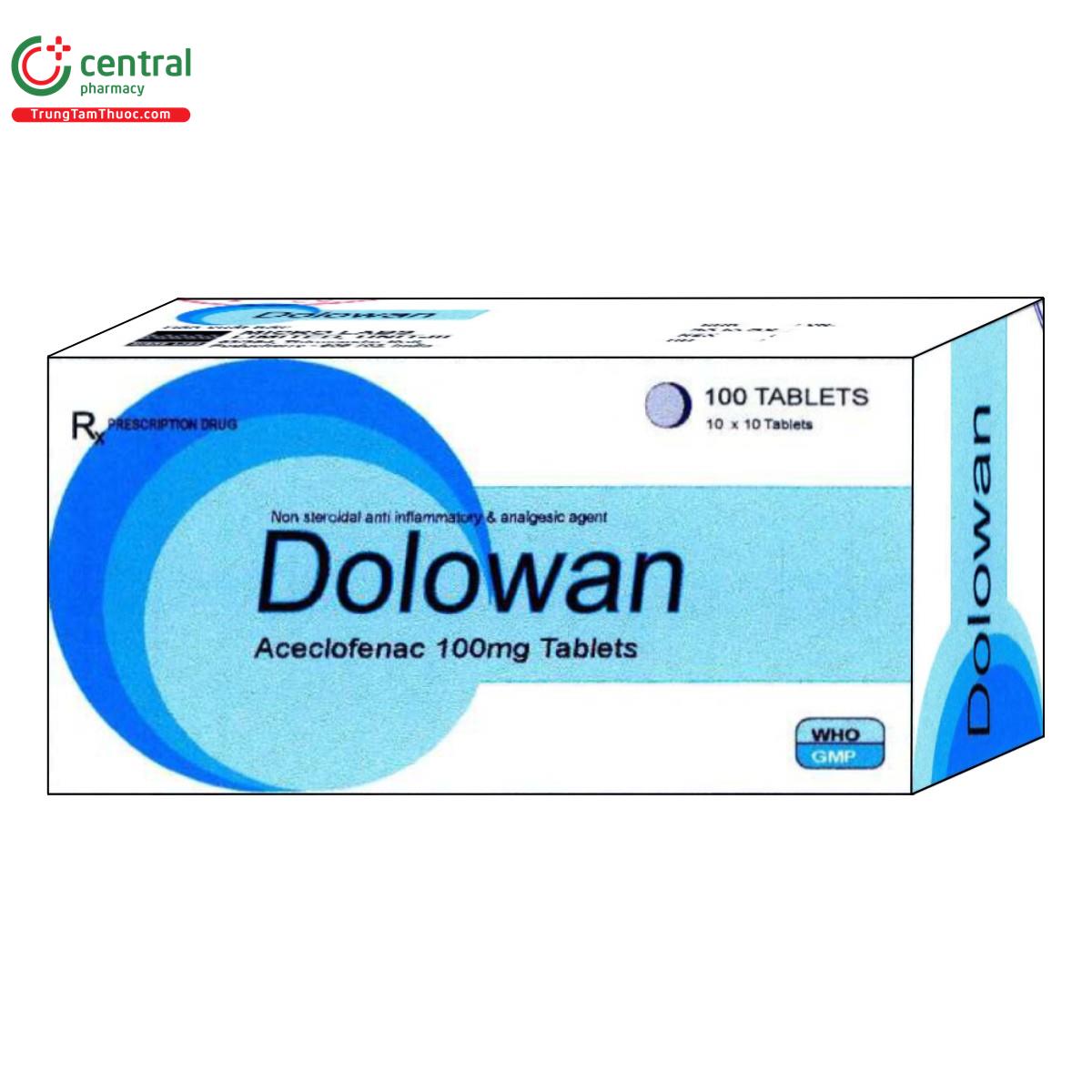 thuoc dolowan 100mg R6070 thuoc dolowan 100mg R6070