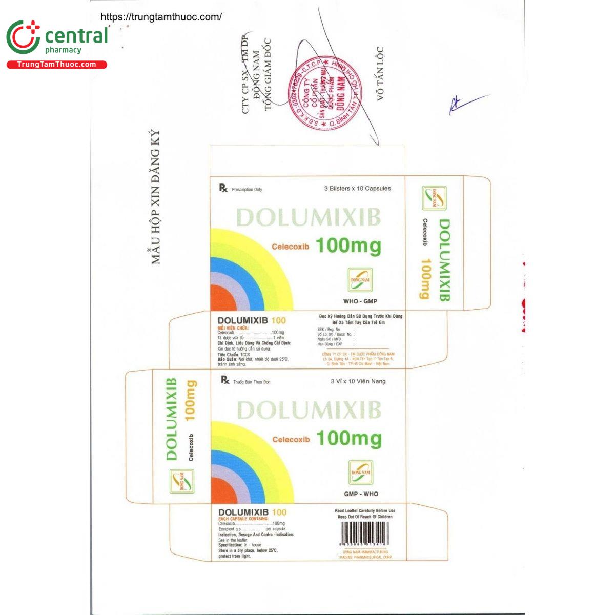 thuoc dolumixib 100mg 5 C1784 thuoc dolumixib 100mg 5 C1784
