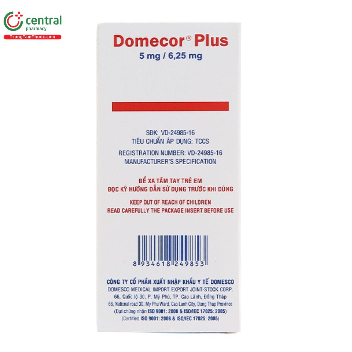 thuoc domecor plus 5mg 6 25mg 6 S7822