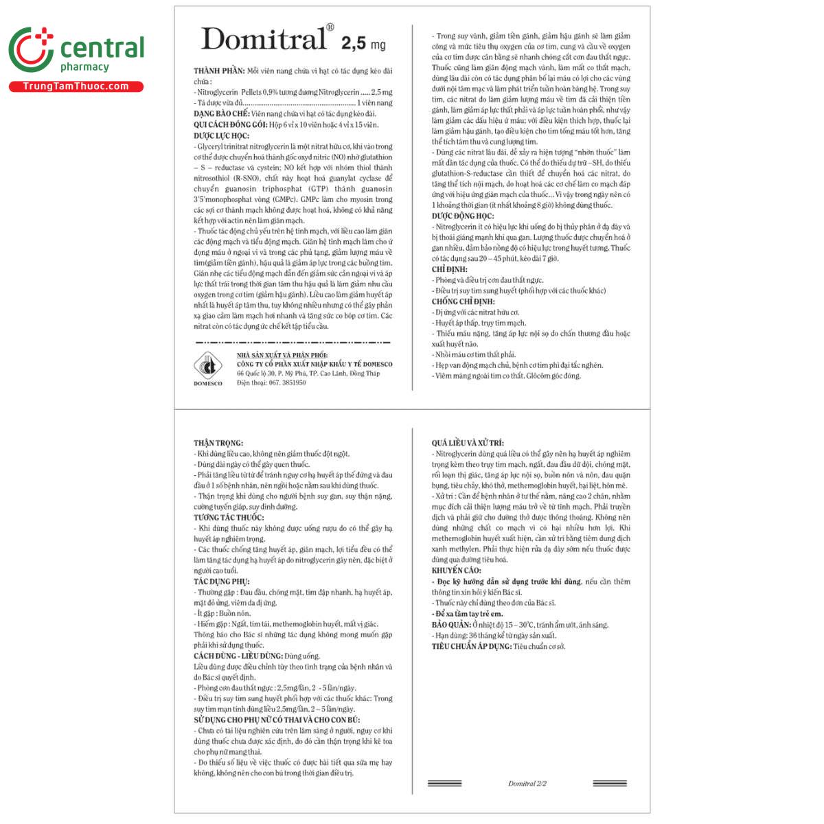 thuoc domitral 2 5mg 6 R6741 thuoc domitral 2 5mg 6 R6741