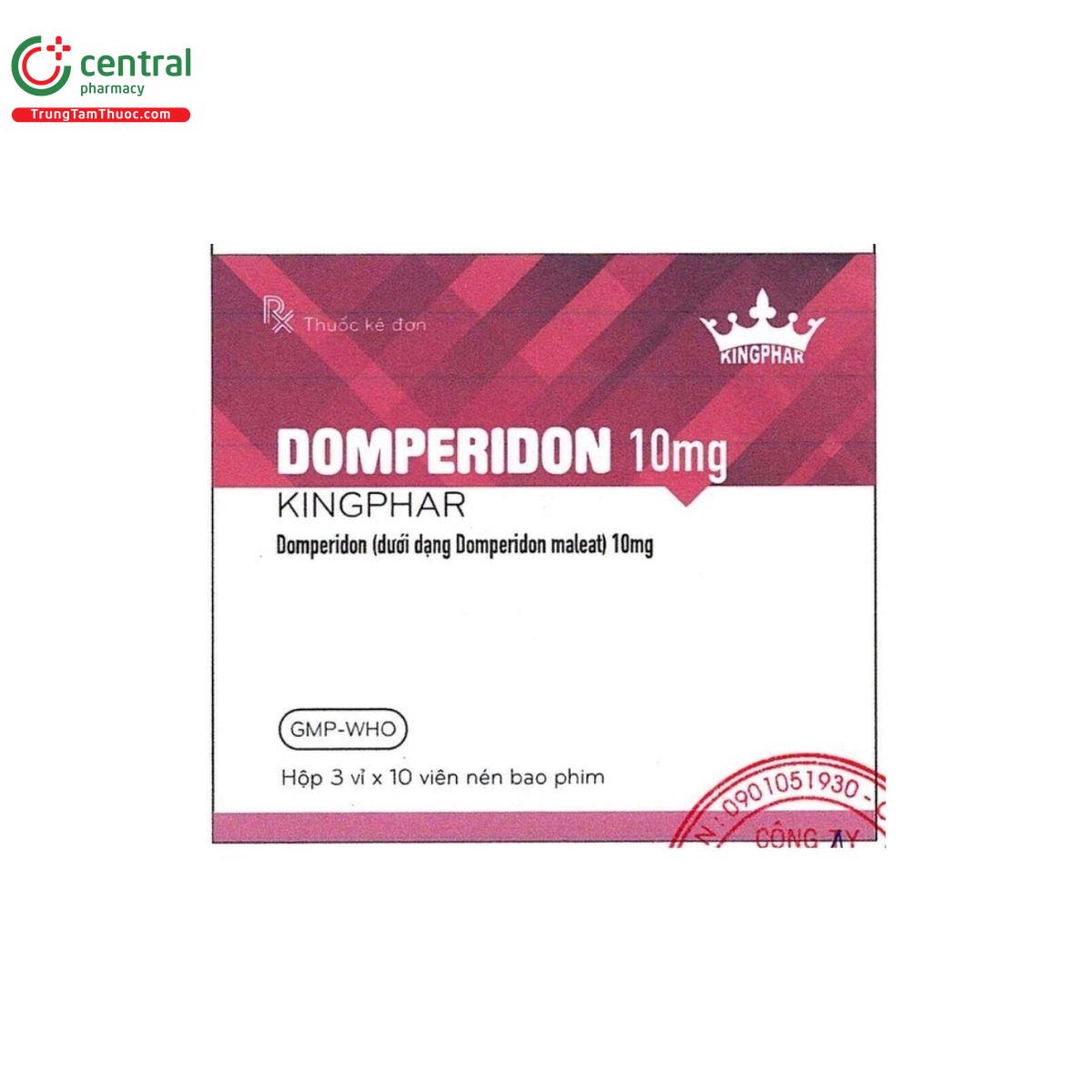 thuoc domperidon 10 mg kingphar 1 B0454