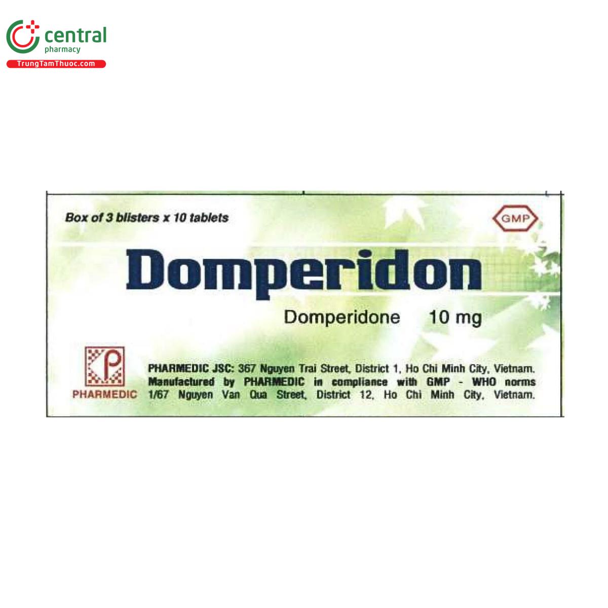 thuoc domperidon 10mg pharmedic 2 N5155 thuoc domperidon 10mg pharmedic 2 N5155