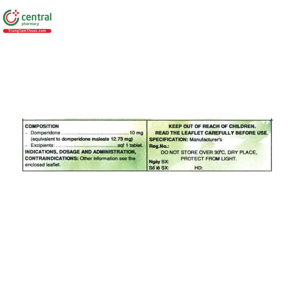 thuoc domperidon 10mg pharmedic 3 U8704 thuoc domperidon 10mg pharmedic 3 U8704