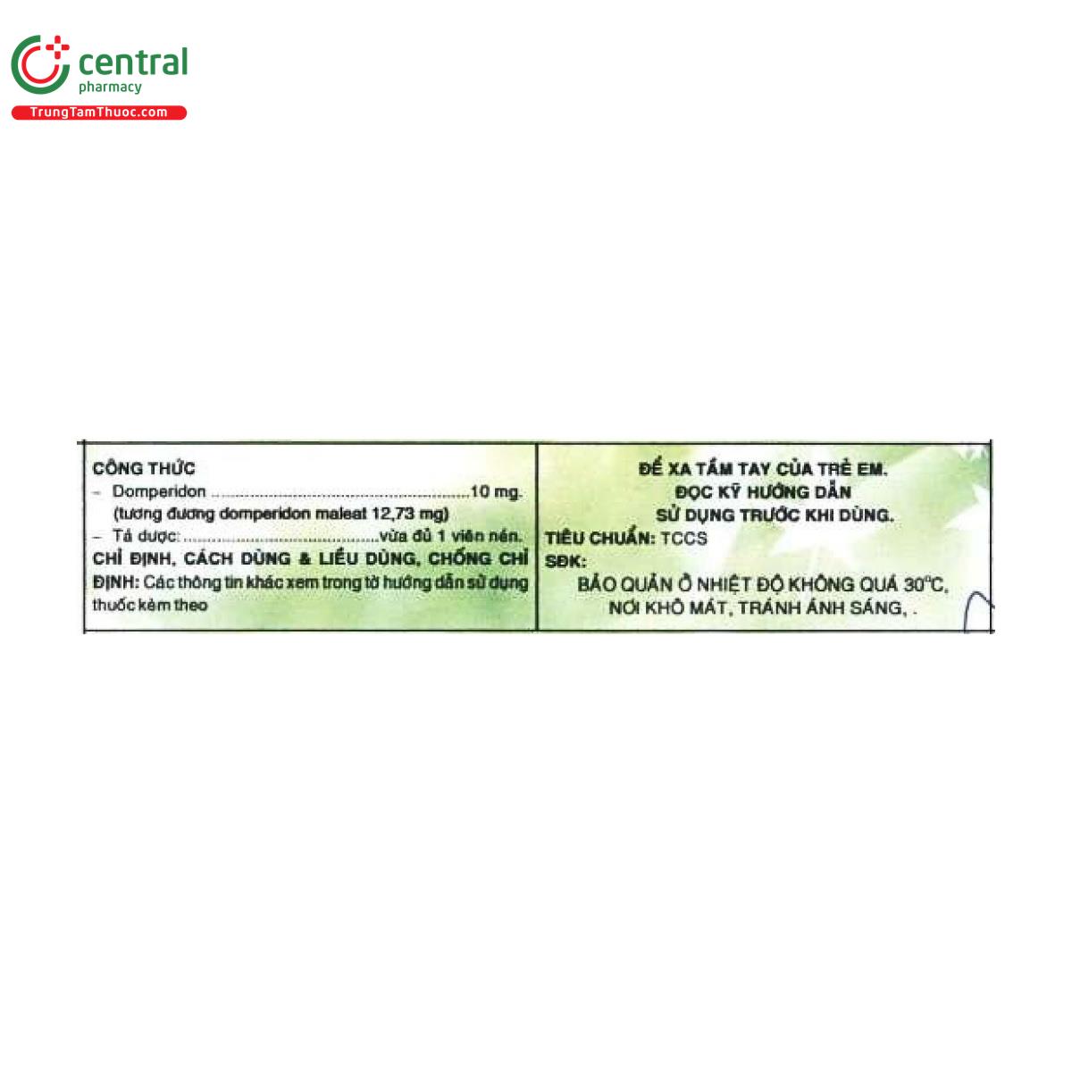 thuoc domperidon 10mg pharmedic 4 G2443 thuoc domperidon 10mg pharmedic 4 G2443