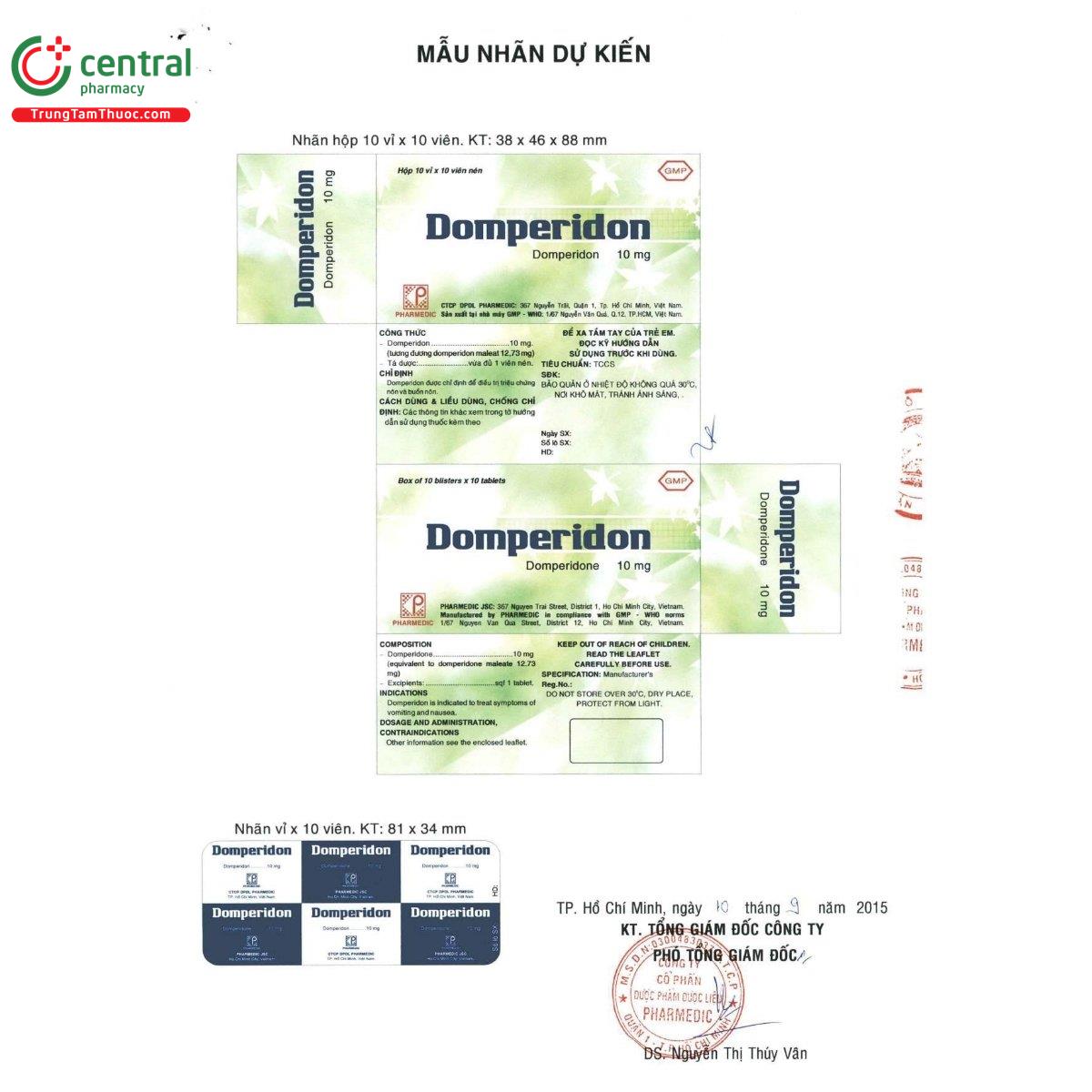 thuoc domperidon 10mg pharmedic 6 O6060 thuoc domperidon 10mg pharmedic 6 O6060