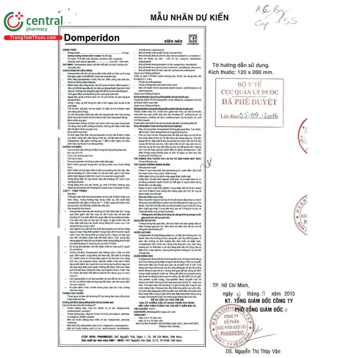 thuoc domperidon 10mg pharmedic 7 I3333 thuoc domperidon 10mg pharmedic 7 I3333