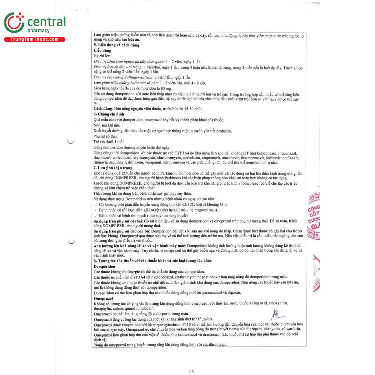 thuoc domprezil glomed 6 F2330 thuoc domprezil glomed 6 F2330