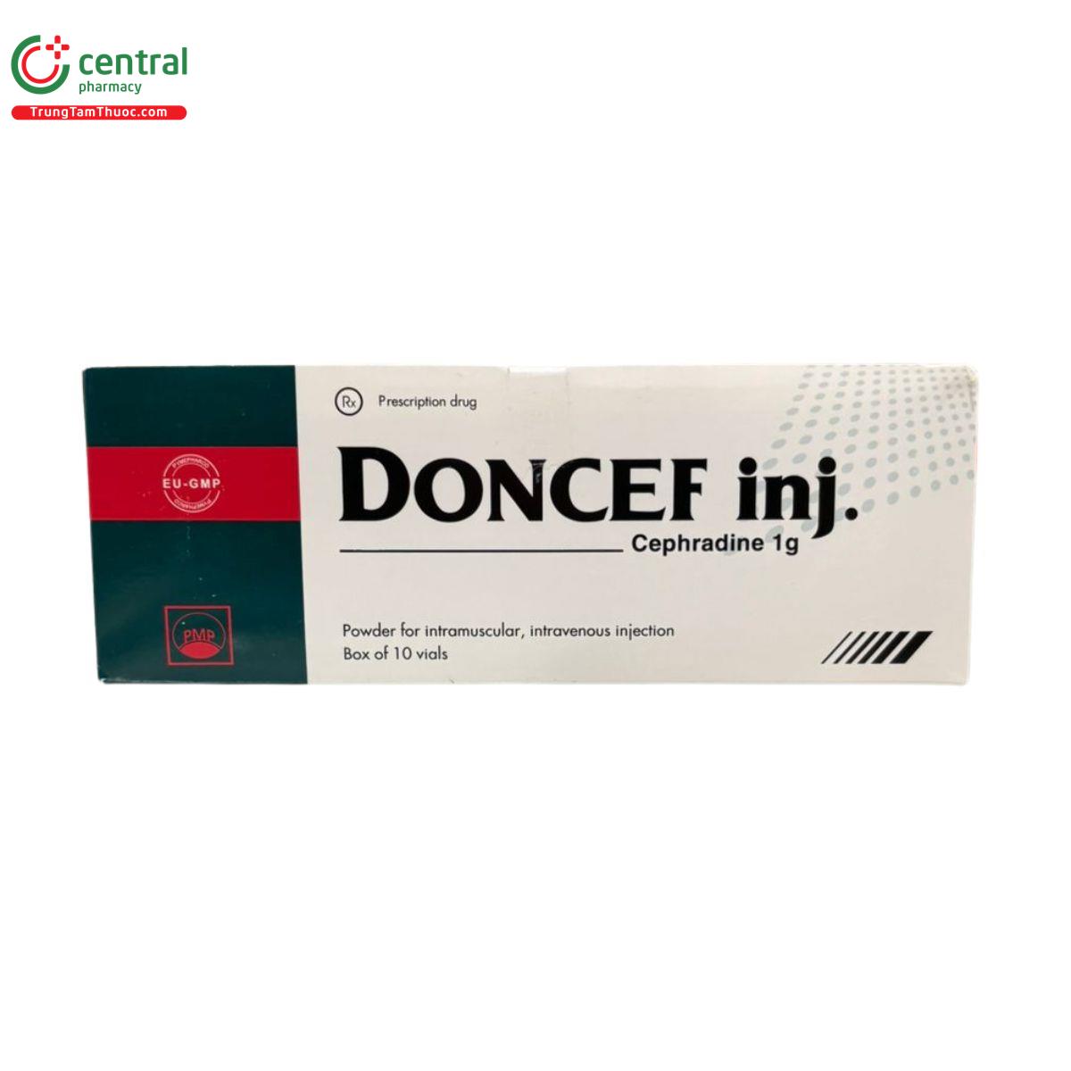 thuoc doncef inj 1g 2 F2136