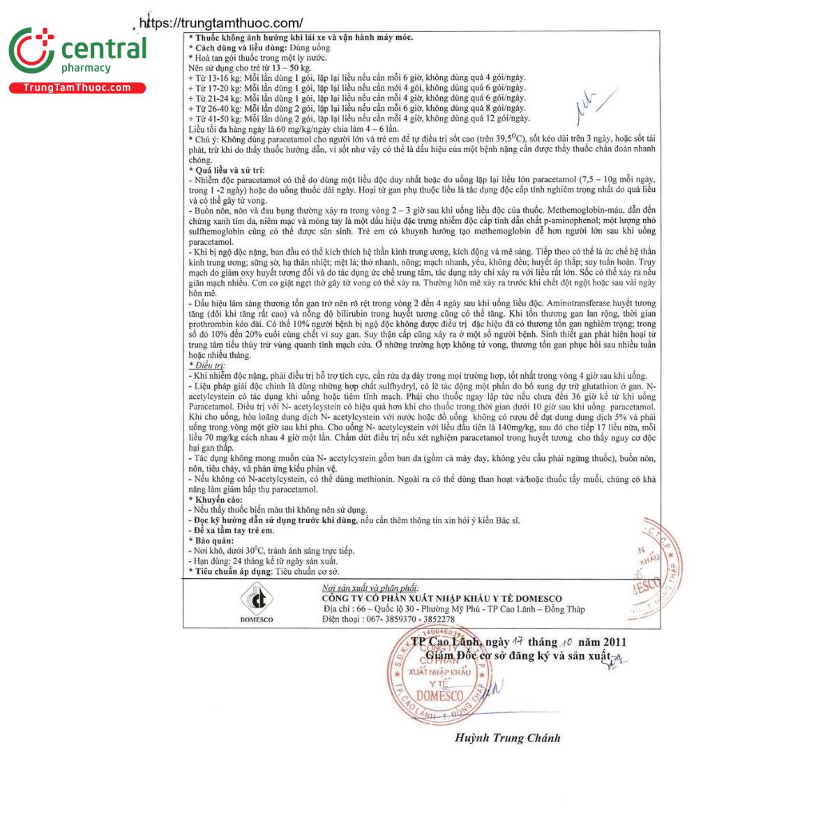 thuoc dopagan 250mg effervescent bot sui 4 H3171 thuoc dopagan 250mg effervescent bot sui 4 H3171