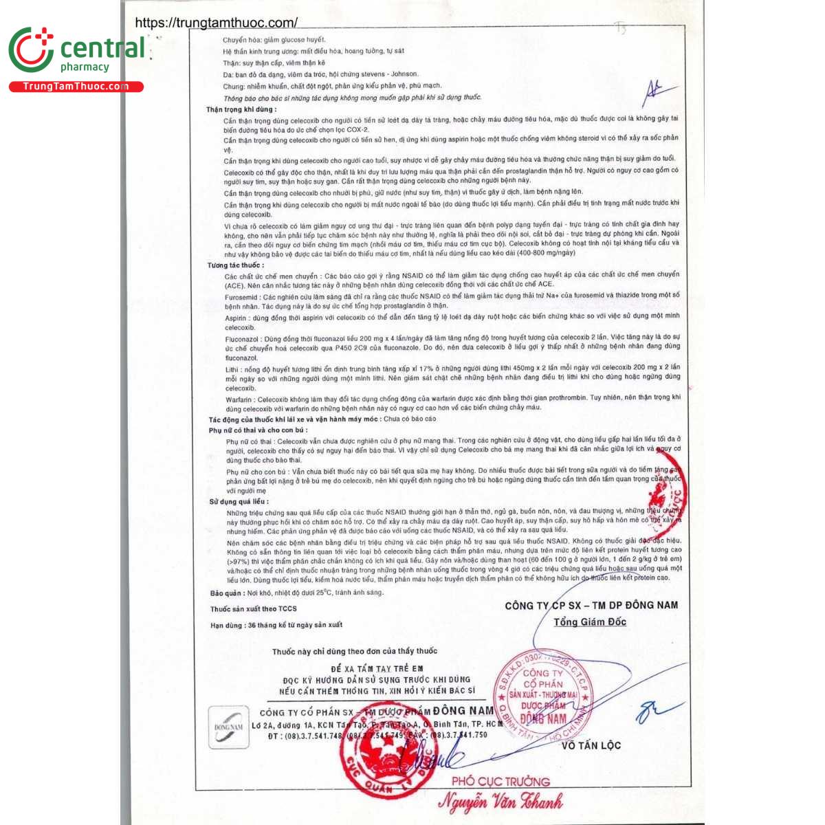 thuoc doparexib 200mg 5 L4013 thuoc doparexib 200mg 5 L4013