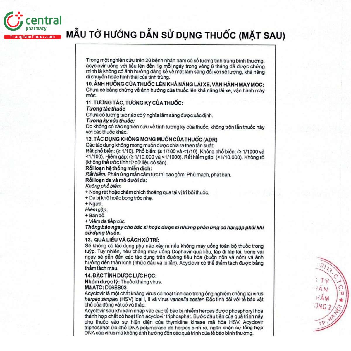 thuoc dophavir 5 10 M4184