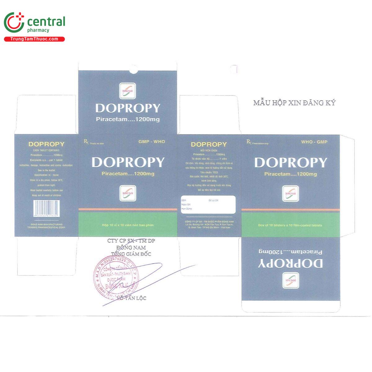 thuoc dopropy 6 A0273 thuoc dopropy 6 A0273