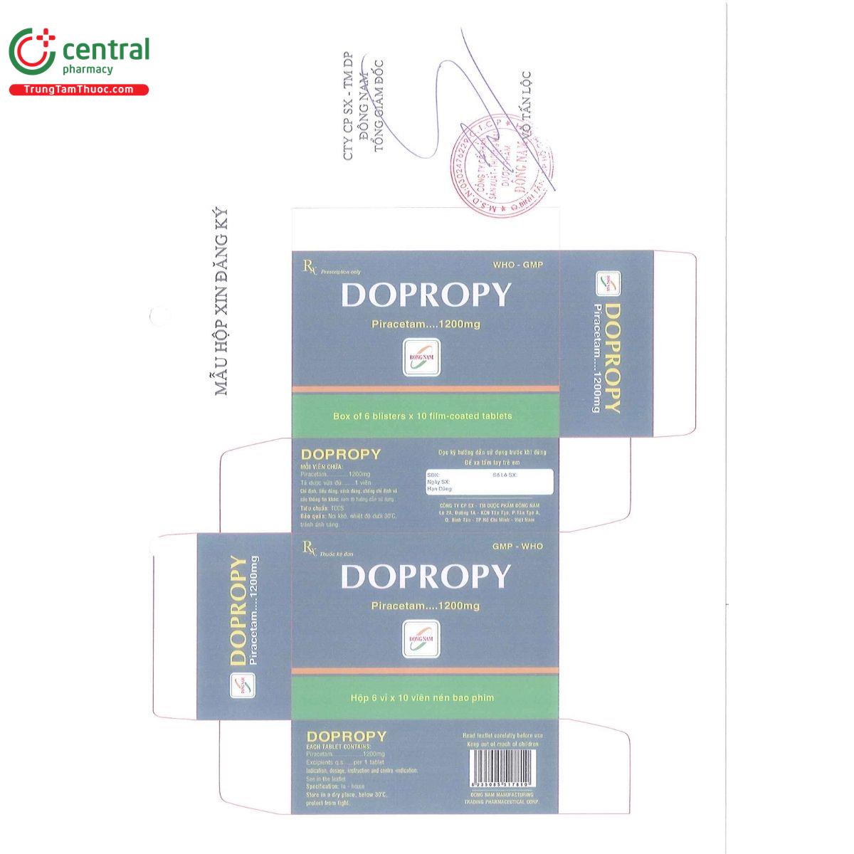 thuoc dopropy 7 H2820 thuoc dopropy 7 H2820