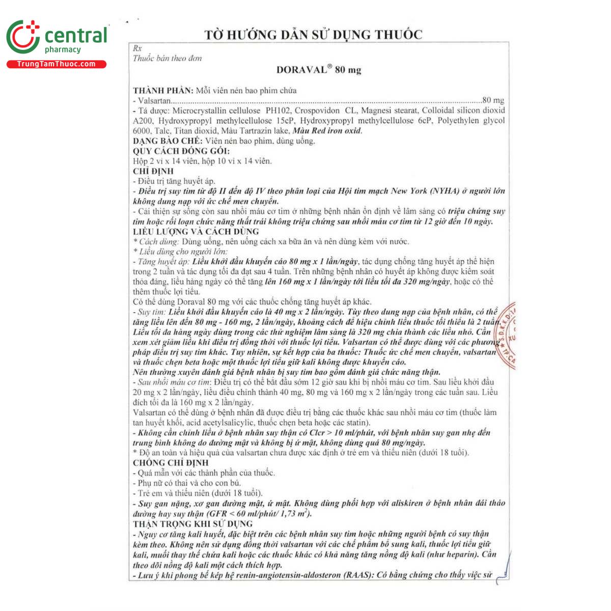 thuoc doraval 80mg 5 G2463