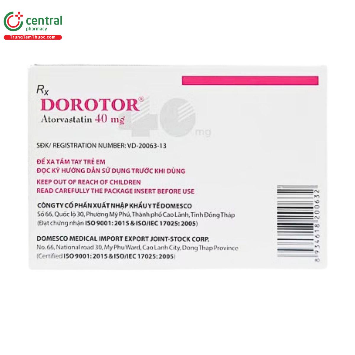 thuoc dorotor 40mg 5 U8218 thuoc dorotor 40mg 5 U8218