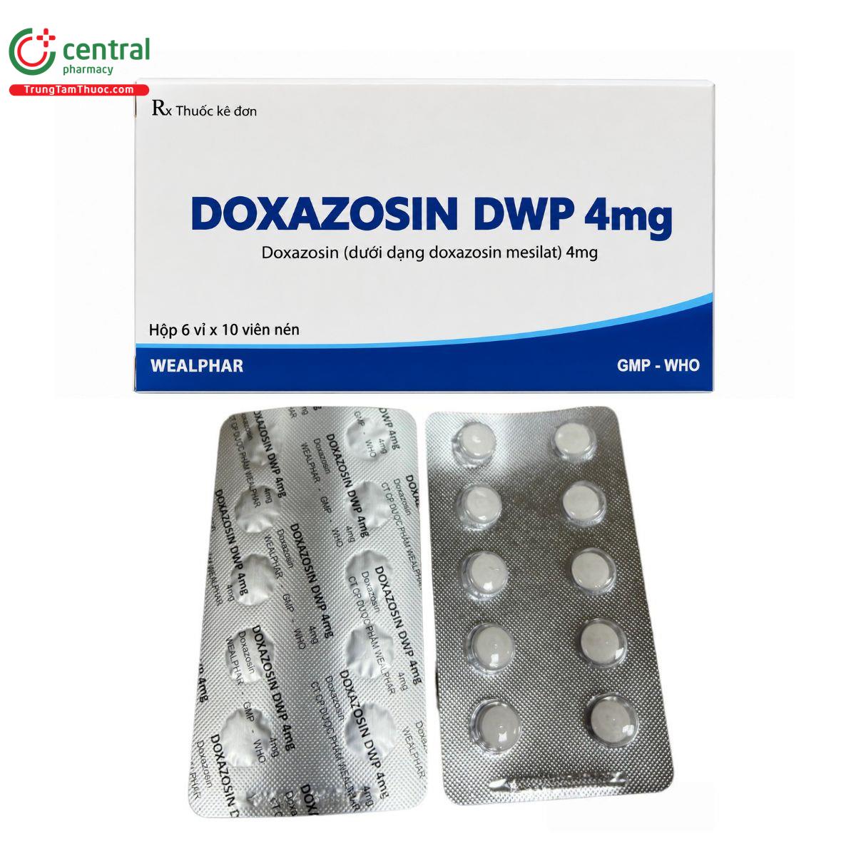 thuoc doxazosin dwp 4mg 1 F2000 thuoc doxazosin dwp 4mg 1 F2000