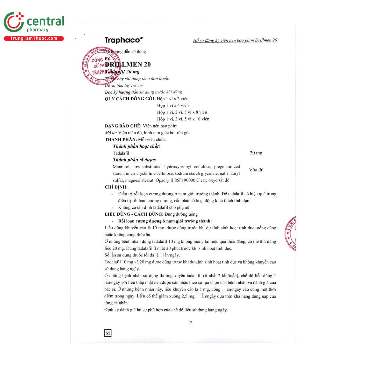 thuoc drillmen 20mg 3 I3178 thuoc drillmen 20mg 3 I3178