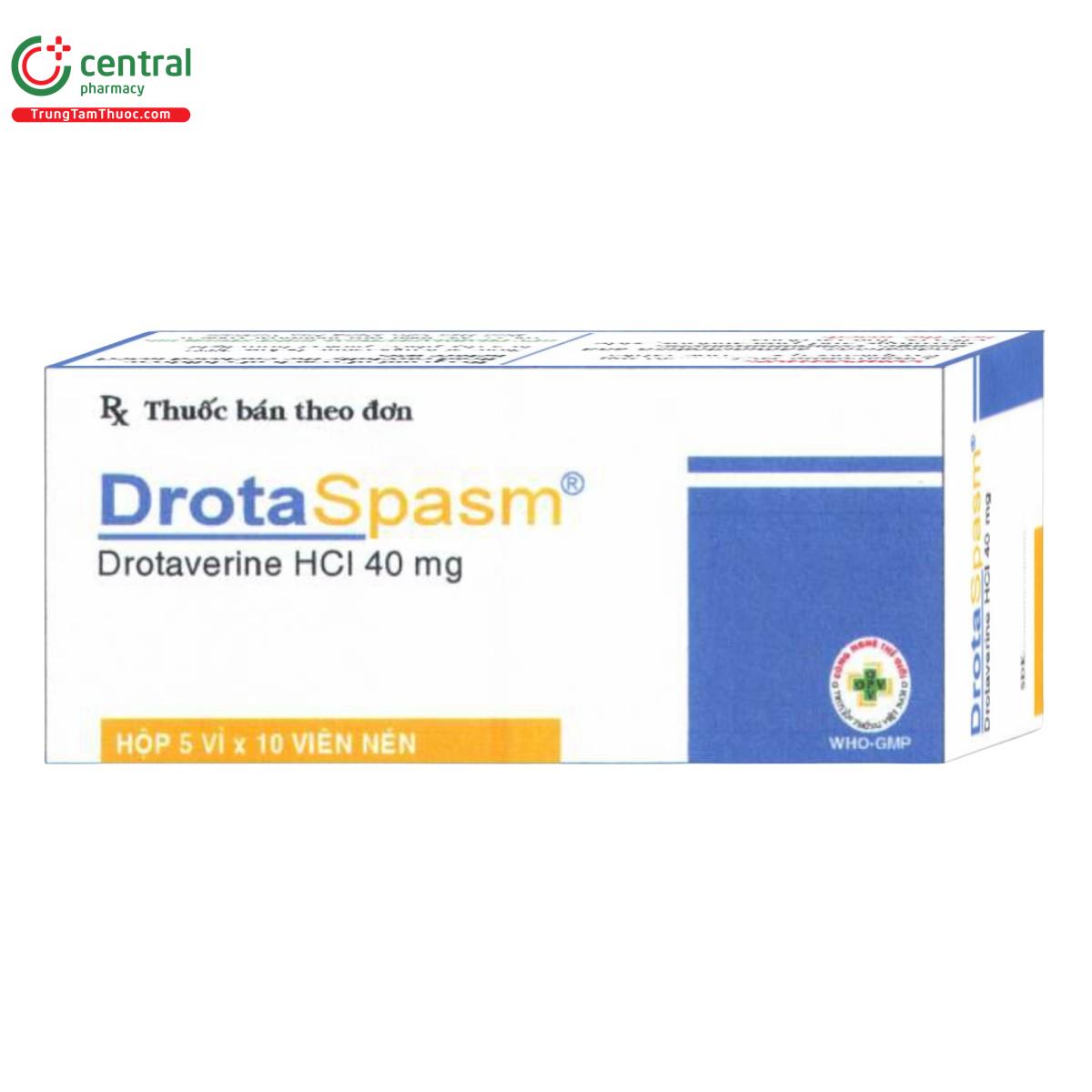 thuoc drotaspasm 40mg B0667 thuoc drotaspasm 40mg B0667