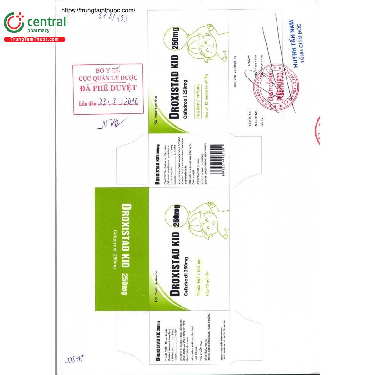 thuoc droxistad kid 250mg 2 D1762 thuoc droxistad kid 250mg 2 D1762