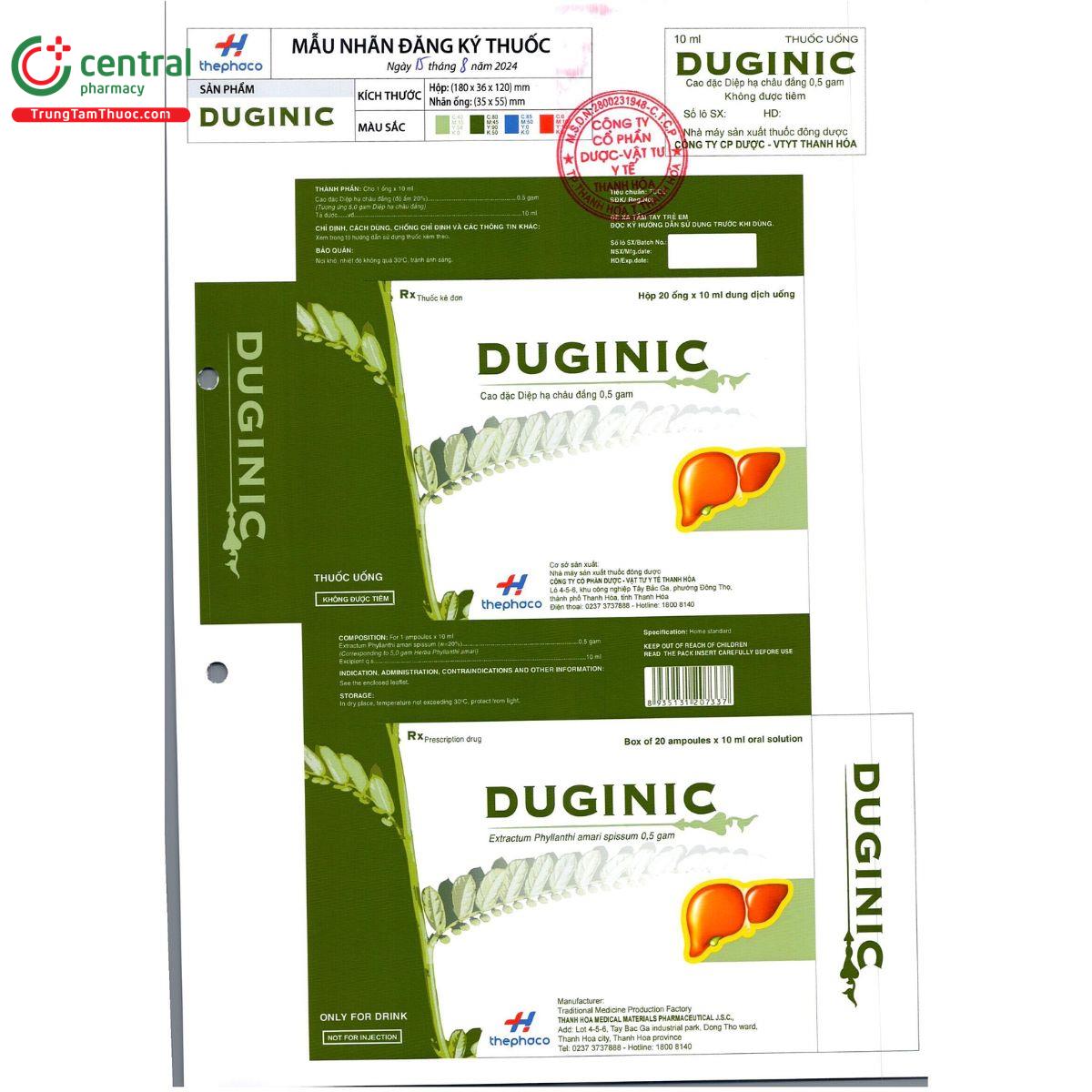thuoc duginic 4 U8672