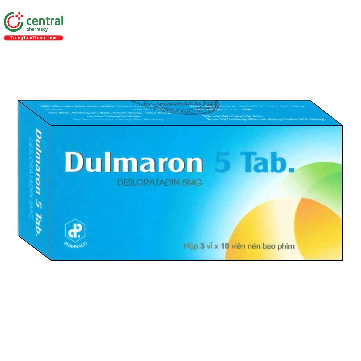thuoc dulmaron 5 tab B0787